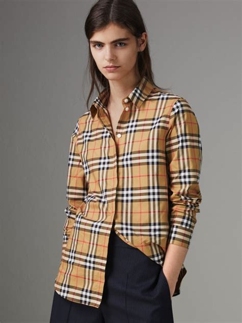 women burberry shirt